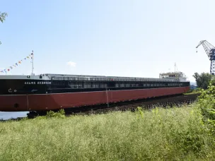 Сухогруз «Альфа Аквилон» спустили на воду на заводе «Красное Сормово»