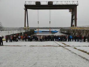 Девятнадцатый «Валдай 45Р» спустили на воду в Нижегородской области