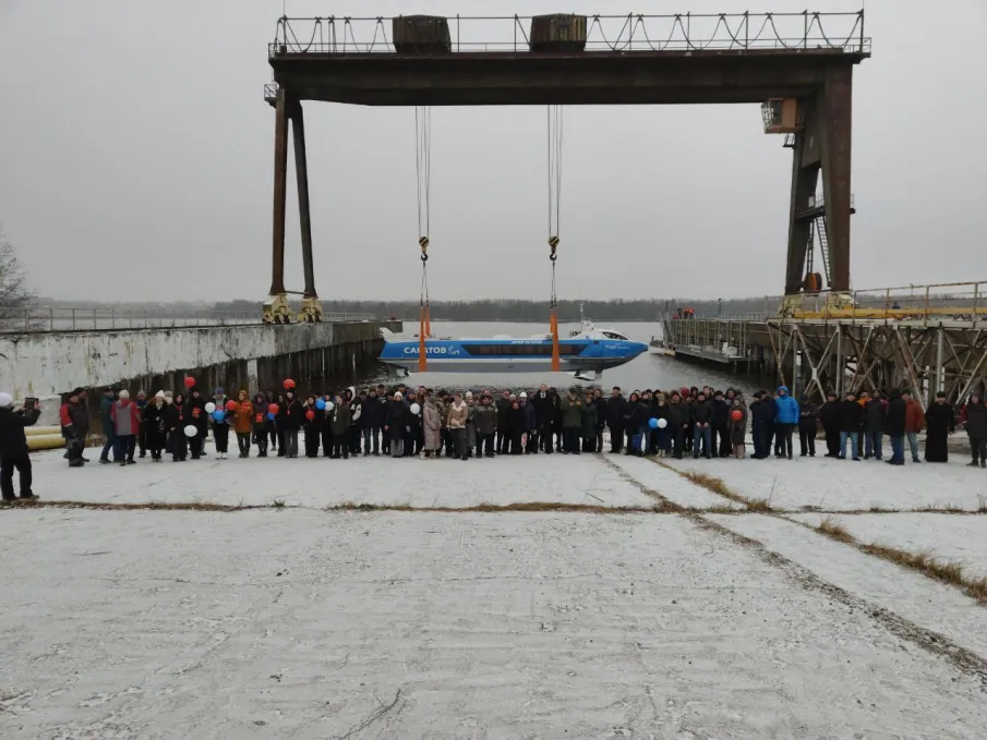 Девятнадцатый «Валдай 45Р» спустили на воду в Нижегородской области