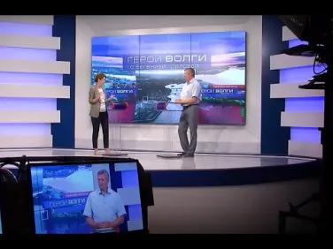 Максим Черкасов в программе "Герои Волги"