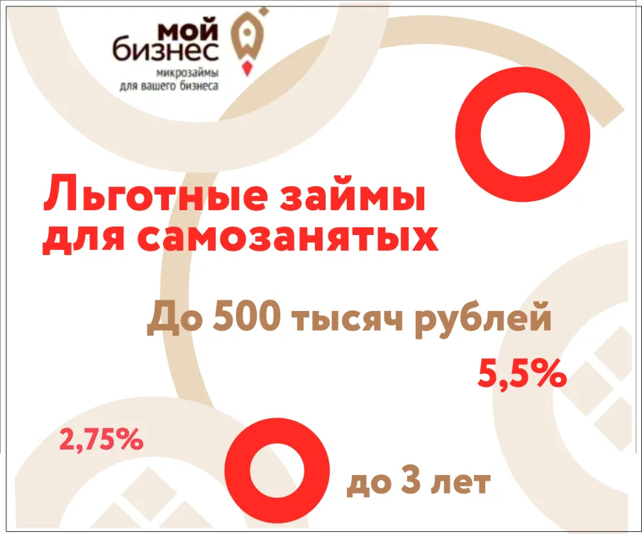 Самозанятые Нижегородской области смогут получить льготные микрозаймы по ставке 2,75% годовых